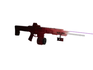 Antpersonalacr — 3D render of the rifle model, shown from the side