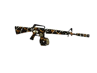 Queenbee16honey — 3D render of the rifle model, shown from the side