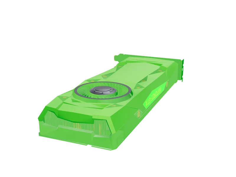 C4 — 3D render of the throwable model, shown from the side