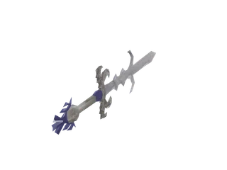 Armagodsword — 3D render of the melee model, shown from the side