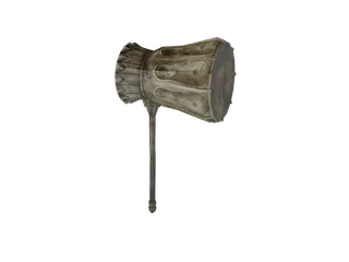 Bighammer — 3D render of the melee model, shown from the side