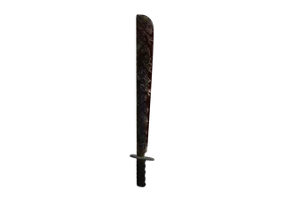 Dagger Jason — 3D render of the melee model, shown from the side