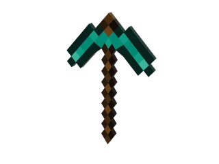 Diamondpickaxe 01 — 3D render of the melee model, shown from the side