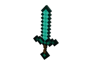 Diamondsword 01 — 3D render of the melee model, shown from the side