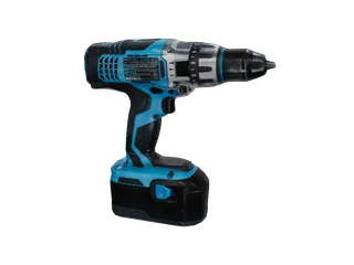 Drill — 3D render of the melee model, shown from the side