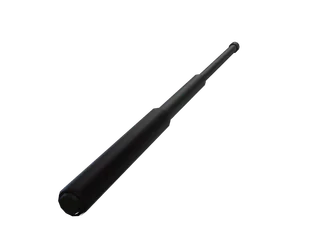 Nightstick — 3D render of the melee model, shown from the side