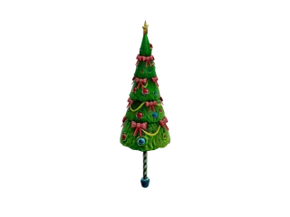 Tree — 3D render of the melee model, shown from the side