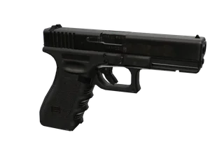 Combatpistol — 3D render of the pistol model, shown from the side