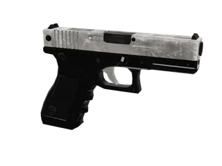 Glock Luxe — 3D render of the pistol model, shown from the side
