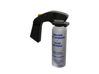 Pepperspray — 3D render of the pistol model, shown from the side
