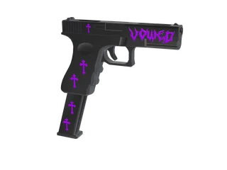 Pistol Noa — 3D render of the pistol model, shown from the side