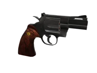 Snub — 3D render of the pistol model, shown from the side