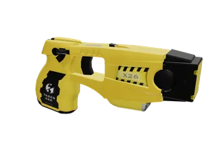 Stungun 02 — 3D render of the pistol model, shown from the side