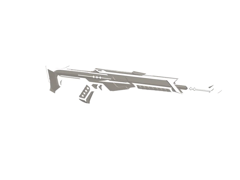 Danpersonalvandal — 3D render of the smg model, shown from the side