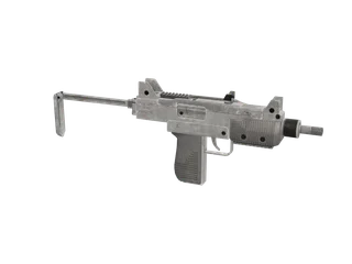 Fakemicrosmg — 3D render of the smg model, shown from the side