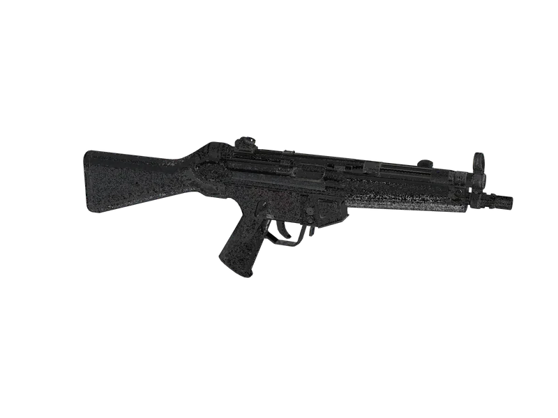 SMG — 3D render of the smg model, shown from the side