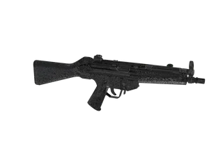 SMG — 3D render of the smg model, shown from the side