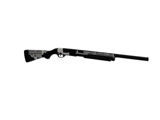 Beambag — 3D render of the shotgun model, shown from the side