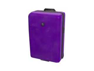 Luggage — 3D render of the other model, shown from the side