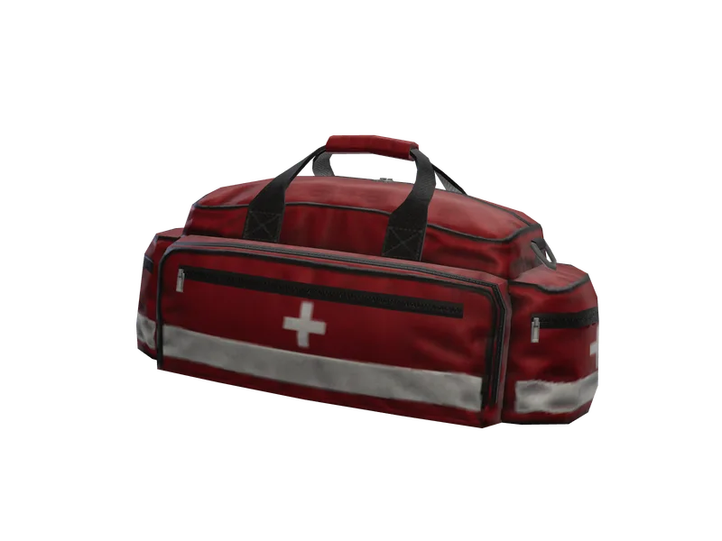 Medbag — 3D render of the other model, shown from the side