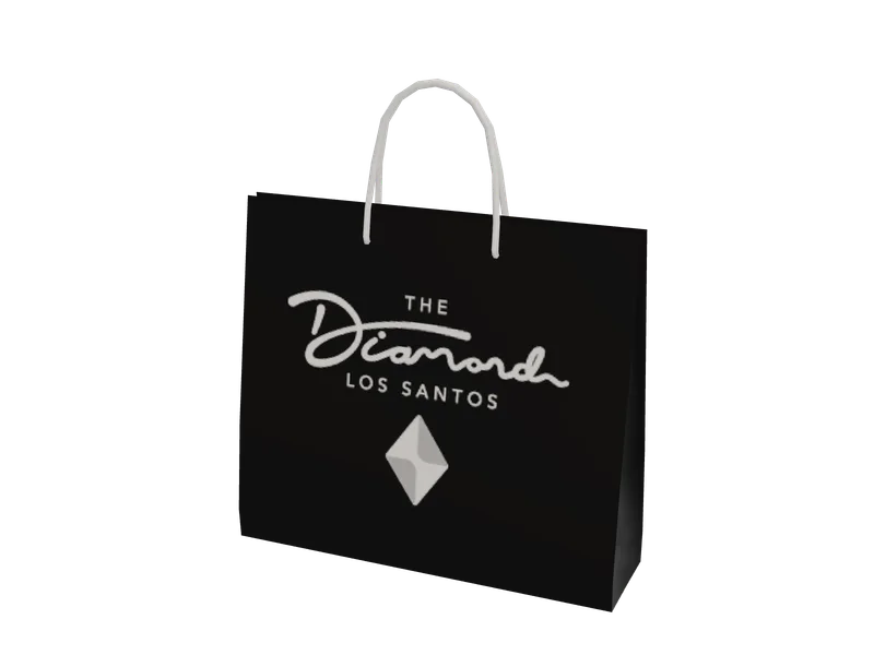 Shopbag — 3D render of the other model, shown from the side
