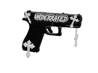 Zw Chpistol — 3D render of the pistol model, shown from the side